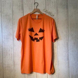 *Prep Obsessed Jack O Lantern Halloween Signature Graphic Tee XL